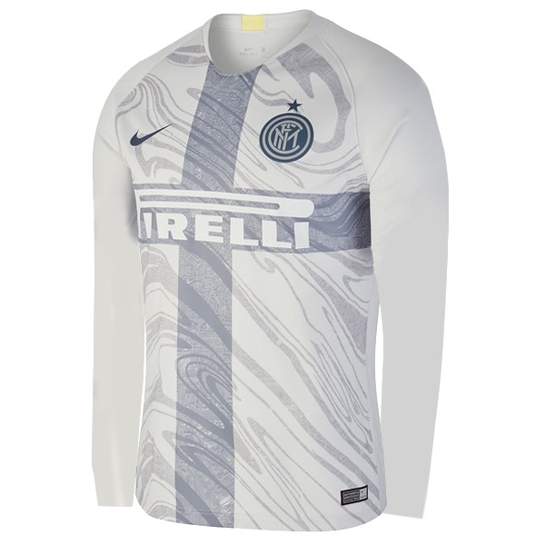 Camiseta Inter Milan Tercera equipación ML 2018-2019 Blanco